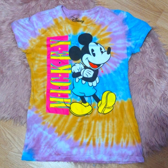 Disney Tops - 🔥3/30🔥 Retro Mickey Tie Dye Tee